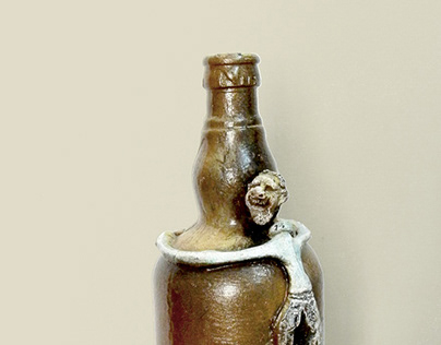 CRAFTS - Clay Work, Bottle Art