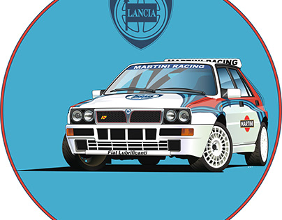 Lancia Delta Martini Rally