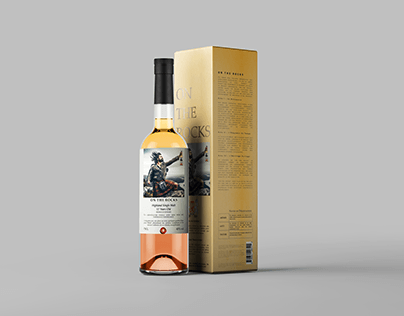 Packaging Whisky et coffret "On the Rocks" (Fake)