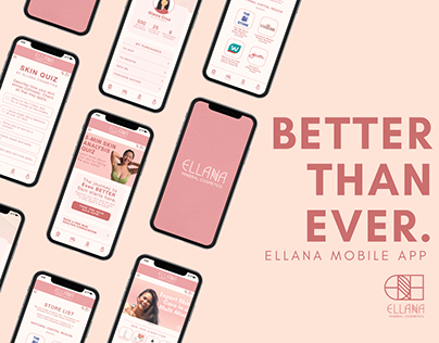 Ellana Mobile App - UI Design
