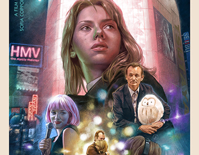 'Lost in Translation' Illustrated Poster