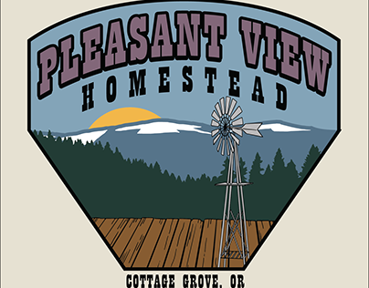 Pleasant View Homestead - Logo Design