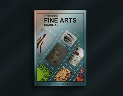 BOOK FRONT COVER DESIGN FOR FINE ARTS GRADE 12TH.