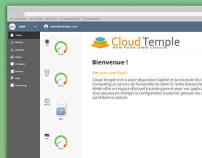 CloudTemple - UX/UI