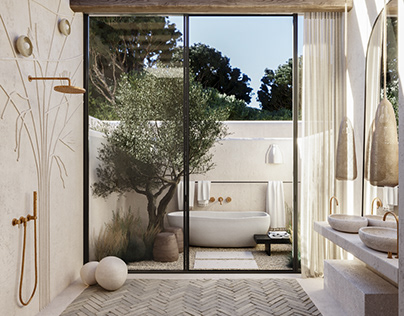Bathroom in Luxury Villa - Portugal, 2022