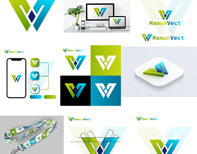 "Mamun Vect" logo case study