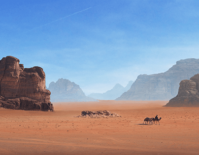 Desert Landscape 2D DMP