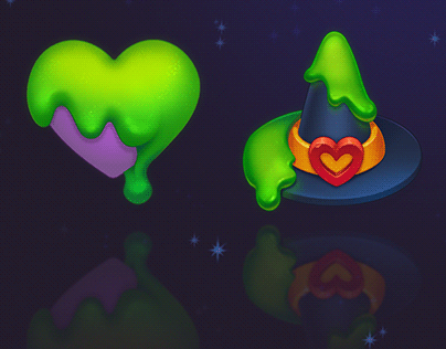 Oh no! Poison Love / Just practice icons :)