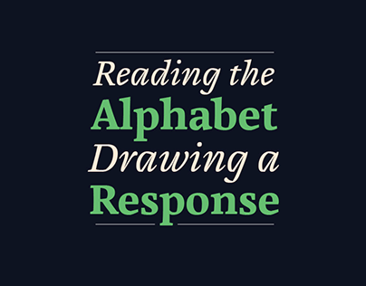Drawing the Alphabet