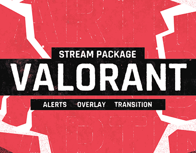 Valorant Twitch Overlay and Alerts Package for OBS