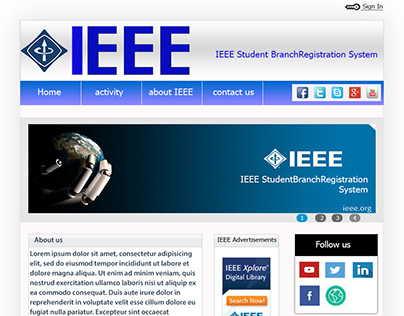 IEEE Student Branch Registartion System