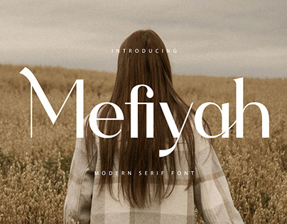 Mefiyah Typeface
