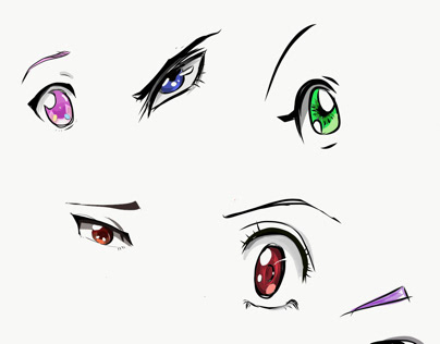 Anime eyes reference  Art Amino