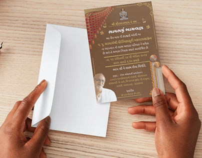 Gujarati E-Invitation - Client's Work