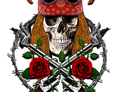 axl rose skull