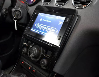 Diseño y desarrollo soporte pantalla Peugeot 308/408