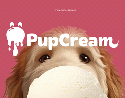 PUPCREAM | Dog Ice cream Brand Identity