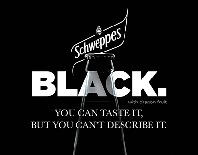 Schweppes Black.