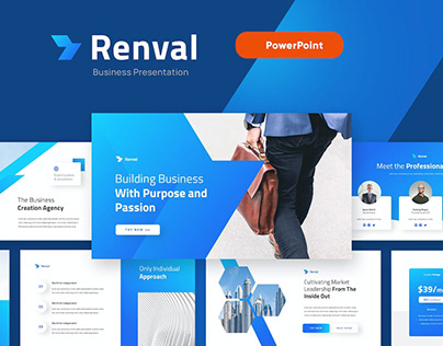 RENVAL - Business Marketing Powerpoint Template
