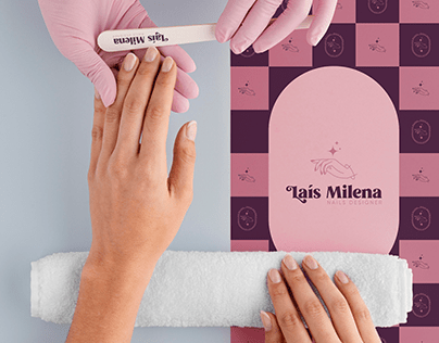 Laís Milena Nails Designer | Identidade Visual