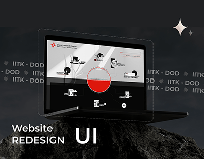 Design Department - IIT-kanpur | Website Redesign