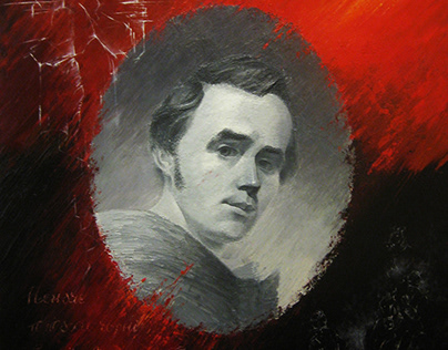 portrait of Taras Shevchenko