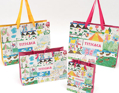 Shopping Bag　ショッピングバッグデザイン・ディレクション（TITICACA）