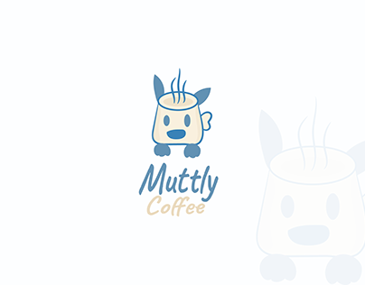 logofolio, Muttly coffee logo