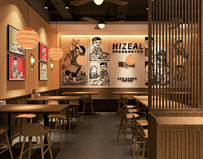 哈喽设计 | 海浙边餐饮品牌空间设计