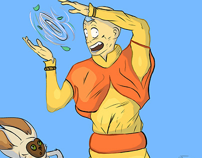 Aang funny time
