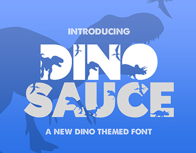 FREE Dinosauce Font