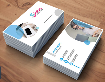 Personal Graphic Design Business Card - Photoshop CC
