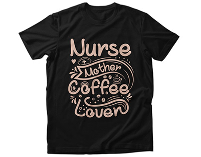 Coffee love inspire heal, Coffee t shirt design