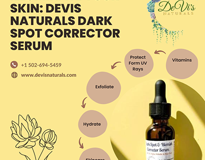 Devis Naturals Dark Spot Corrector Serum