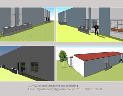 3 D Warehouse modeling