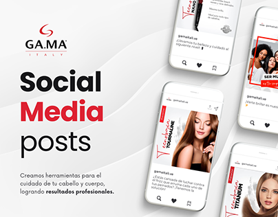 Gama Italy Social Media Posts