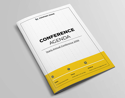 Conference Agenda Brochure