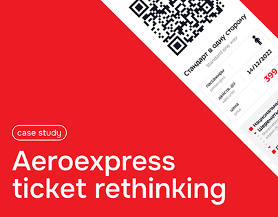 Project thumbnail - Aeroexpress ticket rethinking