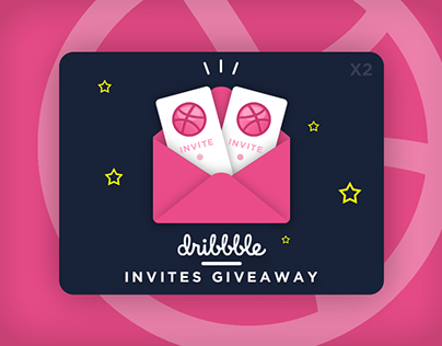 Dribbble Invites Giveaway by Immense Art