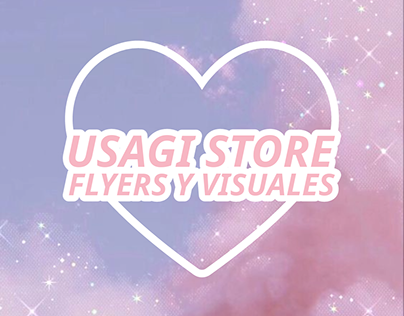 Usagi Store, flyers y visuales