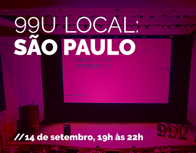 99u Local: São Paulo (redes sociais)