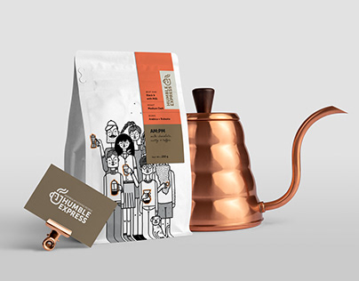 Humble Express Coffee - Logo, Packaging & Brandguide