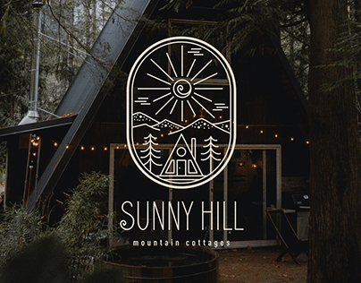 Sunny Hill Cottage. Logo & Brand Identity