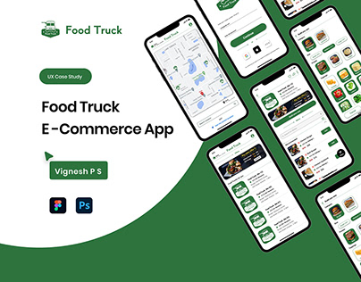 Food Truck E-Commerce App UX Case Study