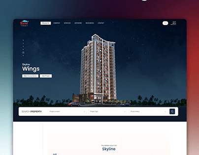 Apartment Builders Website Design