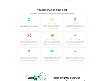 Bigdesk - Employees Time Tracking Software