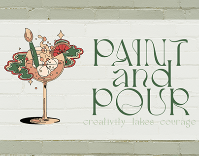 Paint and Pour Brand Design