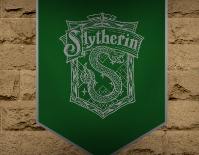 Harry Potter Animation - Hogwarts House Banners