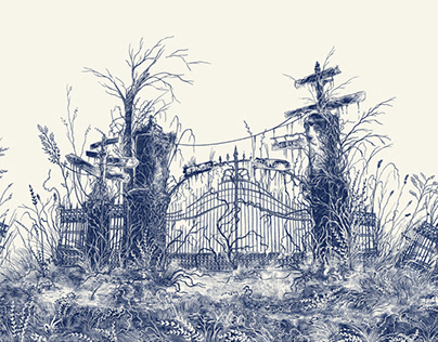 The Gates of Delby Woods
