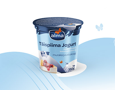 Yogurt package design